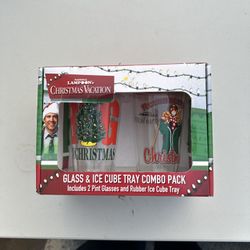 National Lampoon’s Glass & Ice Cube Tray Combo Pack