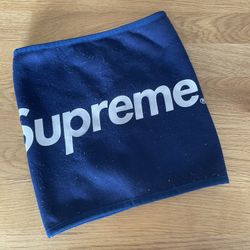 SUPREME GAITOR NECK POLARTEC FLEECE NAVY