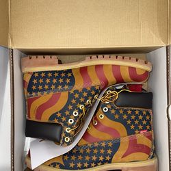 Supreme x Timberland 6-Inch Premium limited-edition "Stars & Stripes"