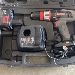 Craftsman 14.4 drill cordless $22