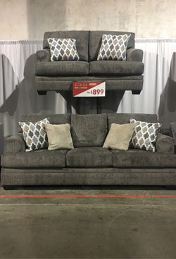 2Pc Sofa and Loveseat Set Sale