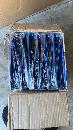 New 1 2 Binders  Blue  3 Rim  Binder 1” Capacity 