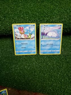Shellos + Snow Pokémon Cards 