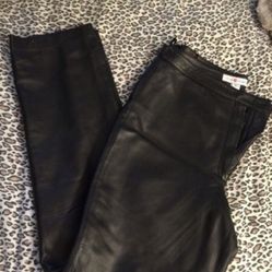 Womens Real Clothes Leather Pants 