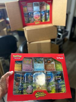 Pokemon 5 pack mini tins