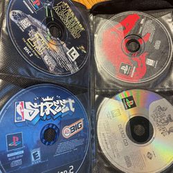 PS2 Games In A Case 