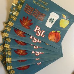 Pumpkin spice Starbucks Stickers