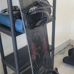 Rome SDS Snowboard With Burton Bindings And Bag