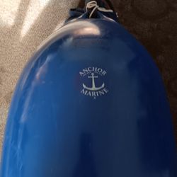 blue Anchor Marine Buoy 38 ins long these cost $350.00 asking $150.00