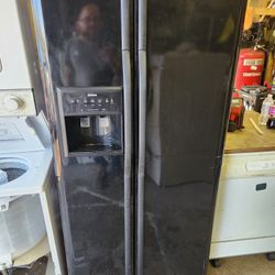 Black Kenmore Refrigerator 