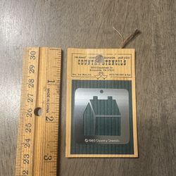 Country Stencils tin stencil - 1985- NEW 