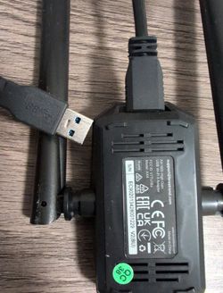 BrosTrend AX1800 USB Wi-Fi 6 Adapter with High-Gain Antennas