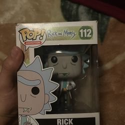 Funko Pops (Ricky Morty And Stranger Things)
