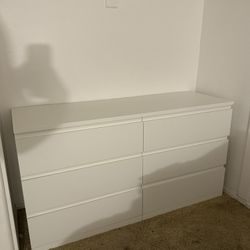 white ikea dresser 
