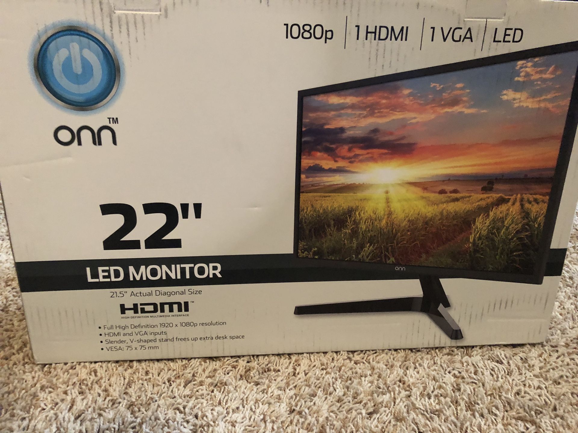 22 Inch Computer Monitor