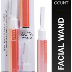 About Face Sonic Beauty Wand With Eyebrow Shaper - New