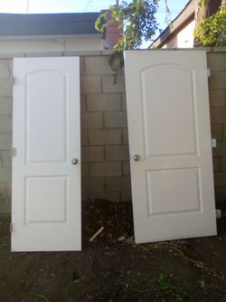 Slab doors