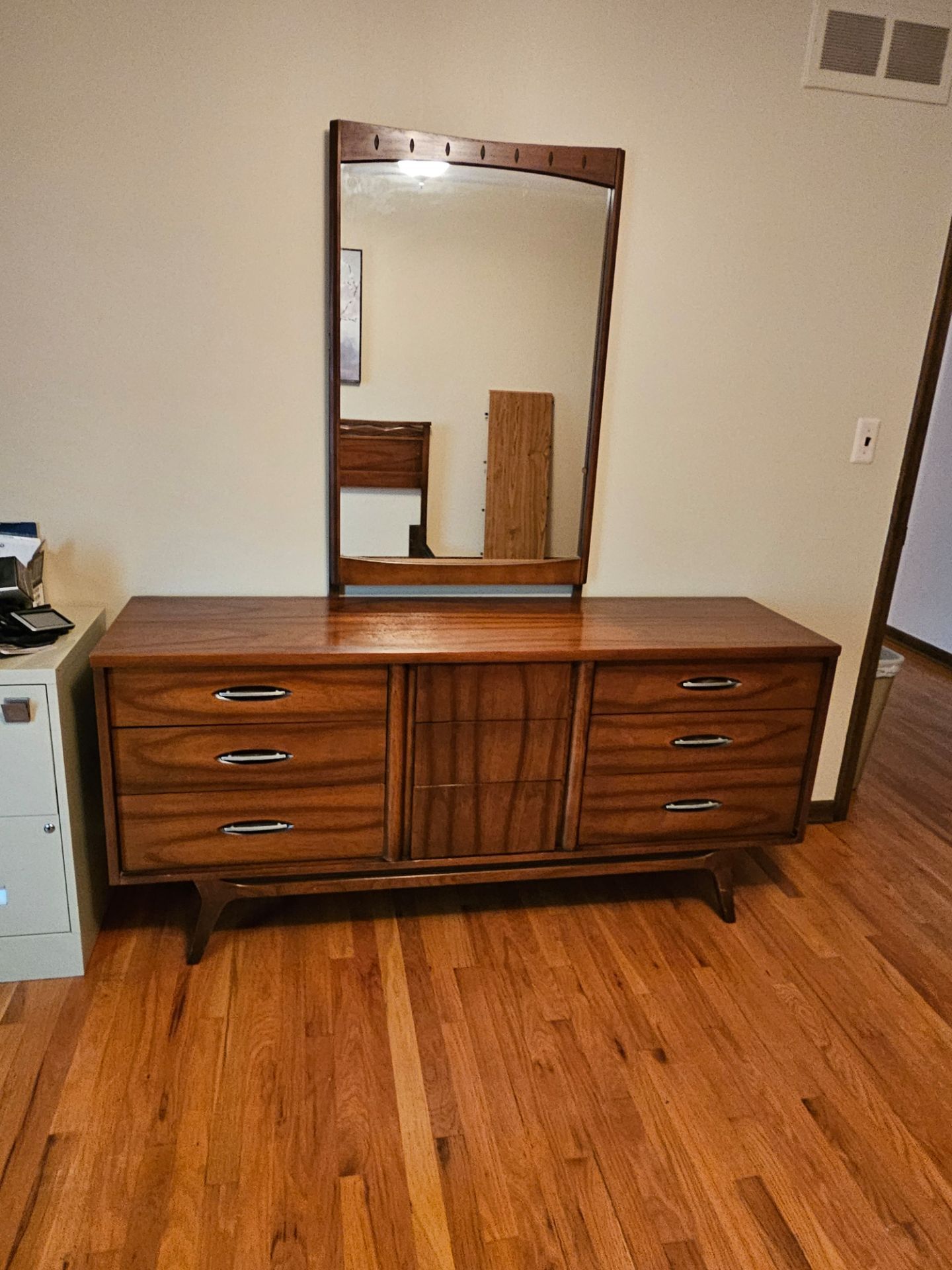 Vintage Dresser & Mirror - Chest - Queen Headboard $300.00 OBO
