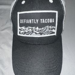 New DEFIANTLY TACOMA HAT  Read Below