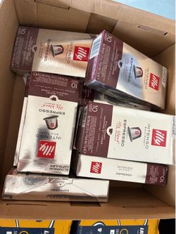Illy Espresso capsules 10 boxes 100 capsules