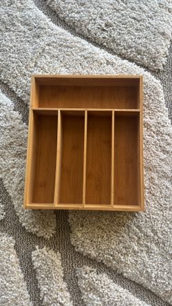 Bamboo kitchen Organizer