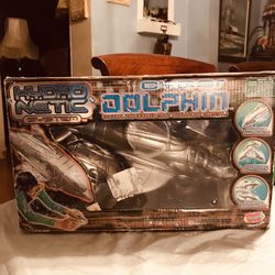 Vintage Cyber Dolphin Hydro Netic Wow Wee Toys  ((New) Box Has A Little Damage