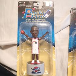 NBA POCKET PROS LEBRON JAMES ACTION FIGURE(099))