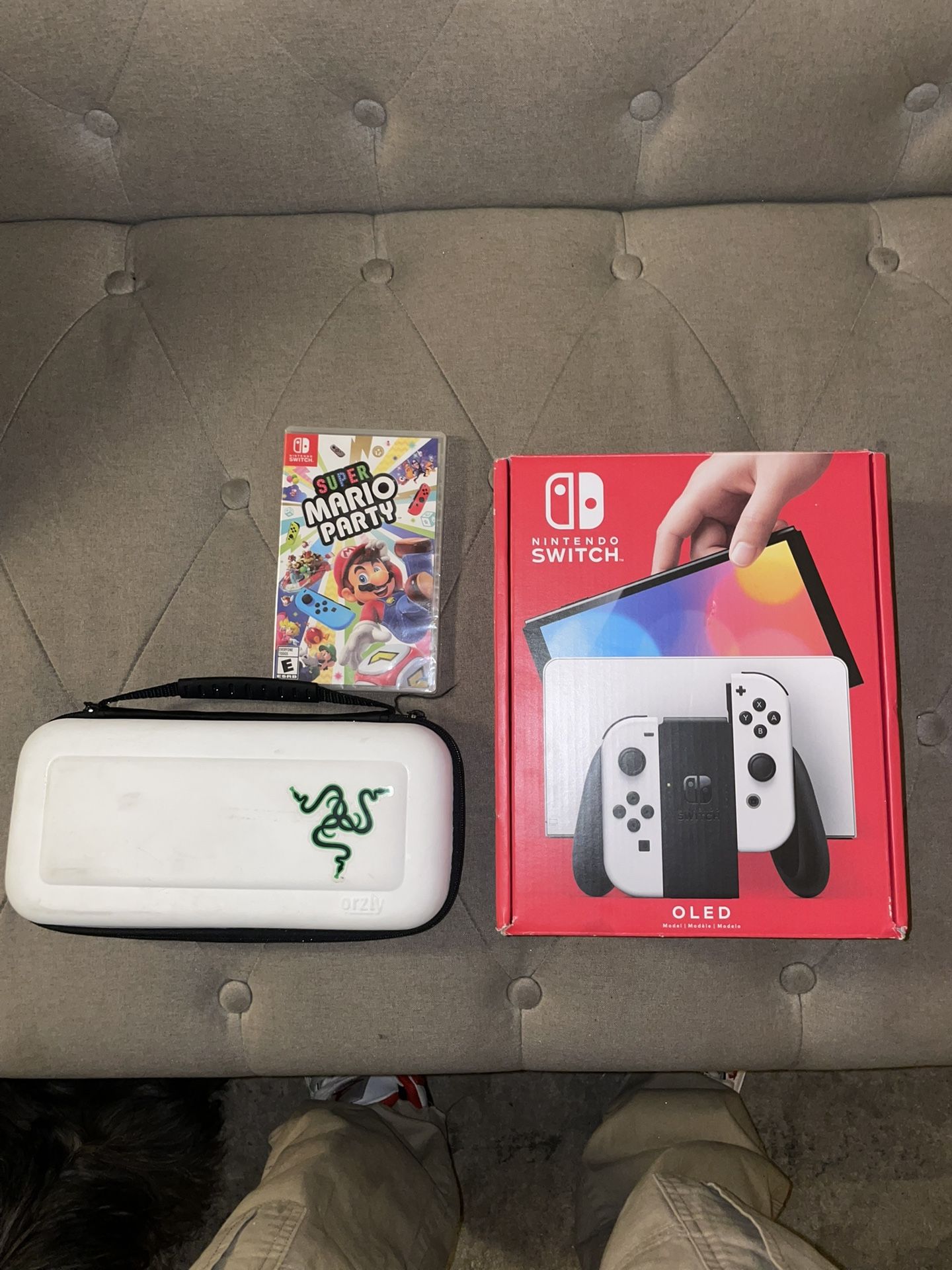 Nintendo Switch OLED And Games