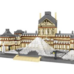 dOvOb 2,885-Piece Louvre Micro Building Block Set – Complete with Extras!