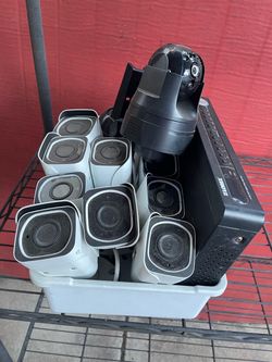 Lorax security 12 cameras and digital video recorder DVR unit