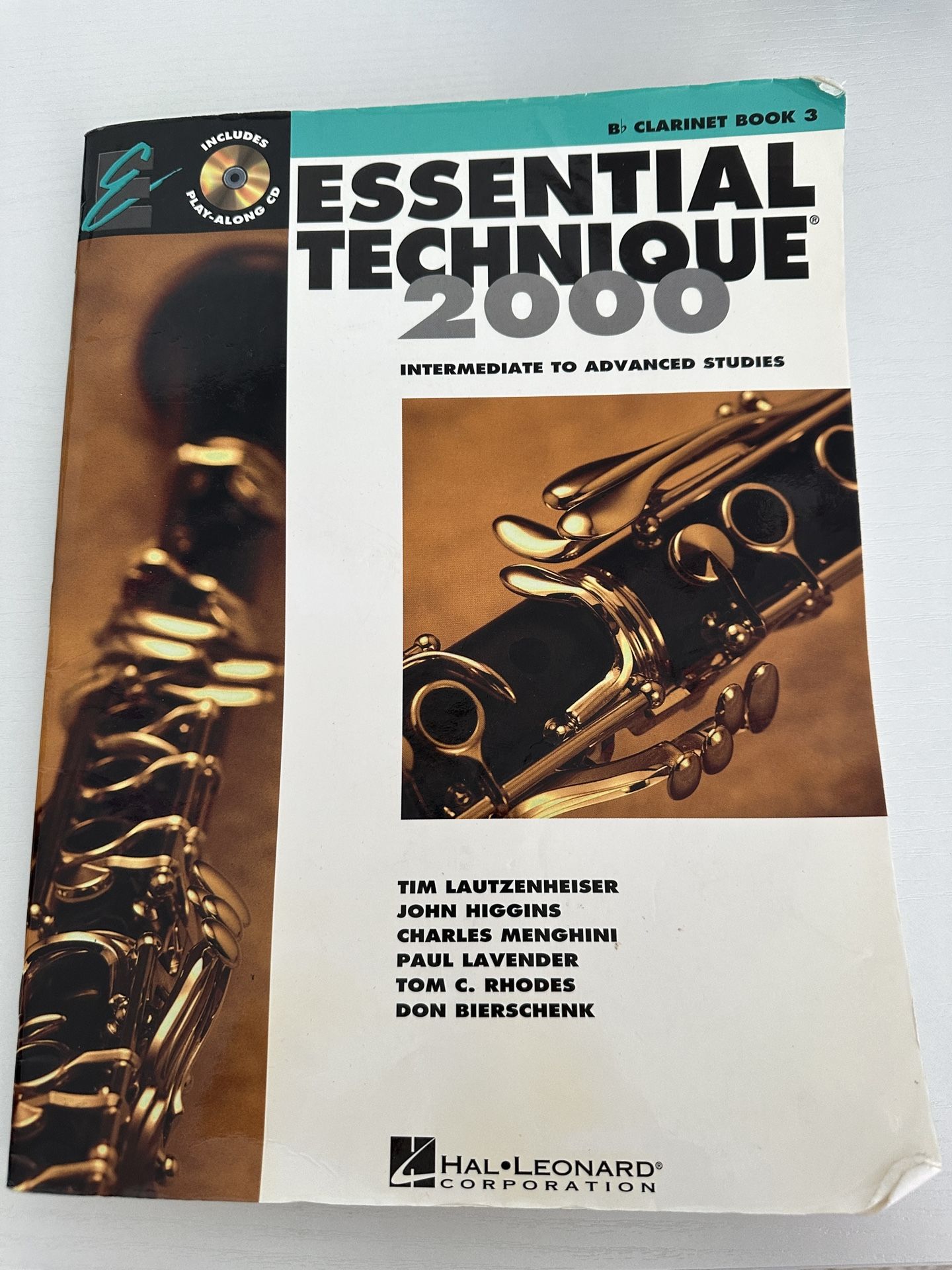 Essential Techniques Clarinet Book with Cd