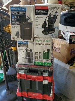 Automatic utility pump