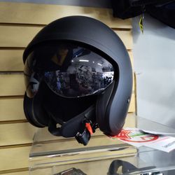 LS2 helmet size extra large DOT approved Matte Black Open Face Motorcycle Helmet