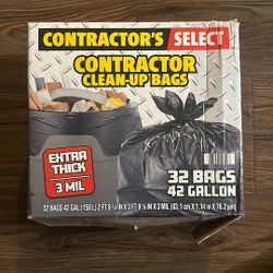 Construction Rated Trash Bags 