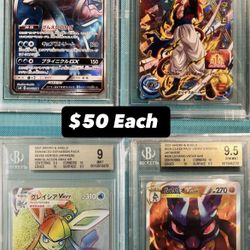Pokémon/dragon Ball Graded Cards