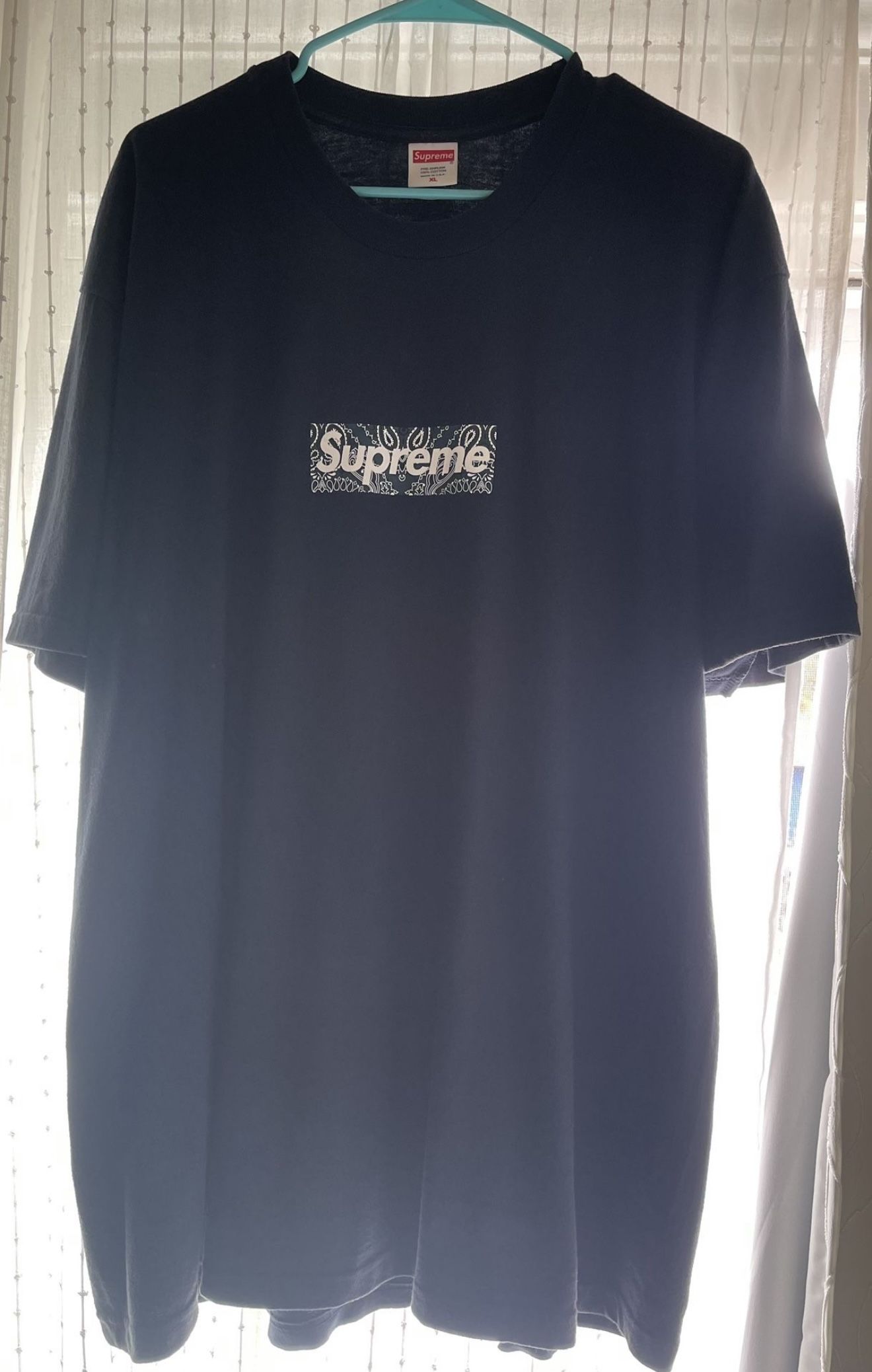 Supreme Navy Tee XL