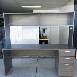 Gray desk