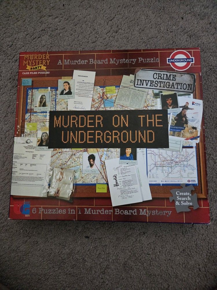 Puzzle Murder Mystery