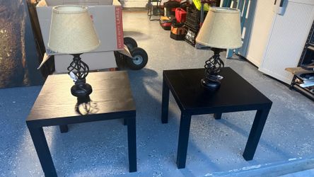End tables & lamps