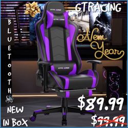 GTRACING GAME CHAIR BLUETOOTH NEW 