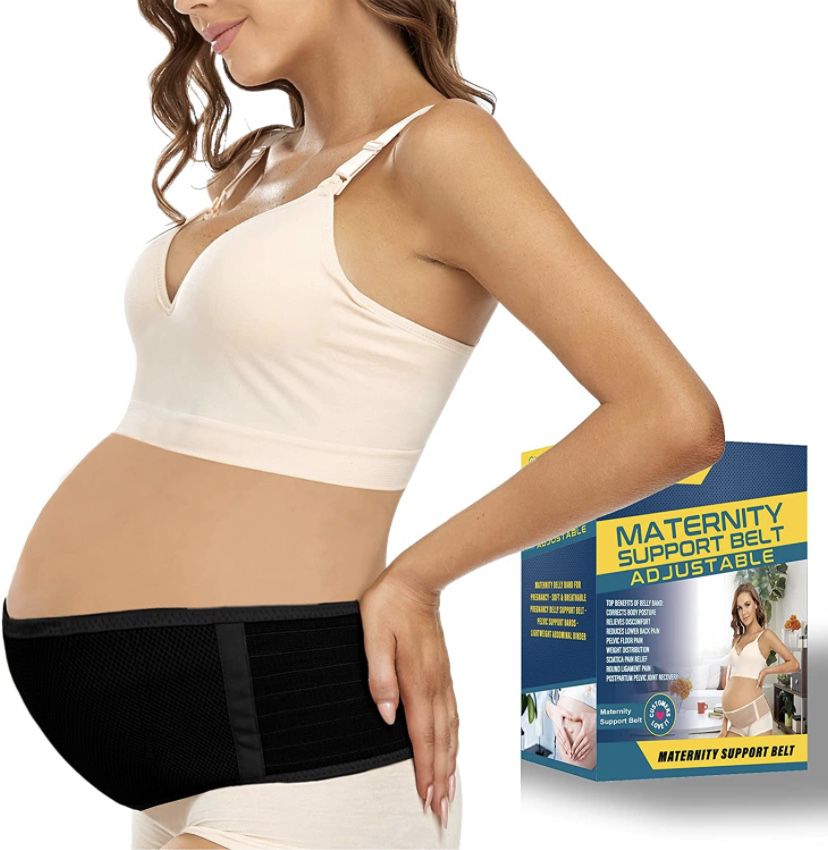 Pregnancy Belly Band Maternity Belt Back Support Abdominal Binder Back Brace 