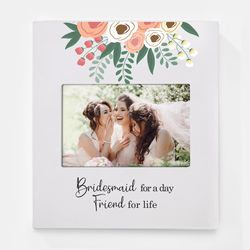 Flora Bridesmaid 4x6 Picture Frame - Brand New