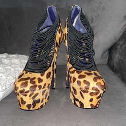 Leopard Stilettos