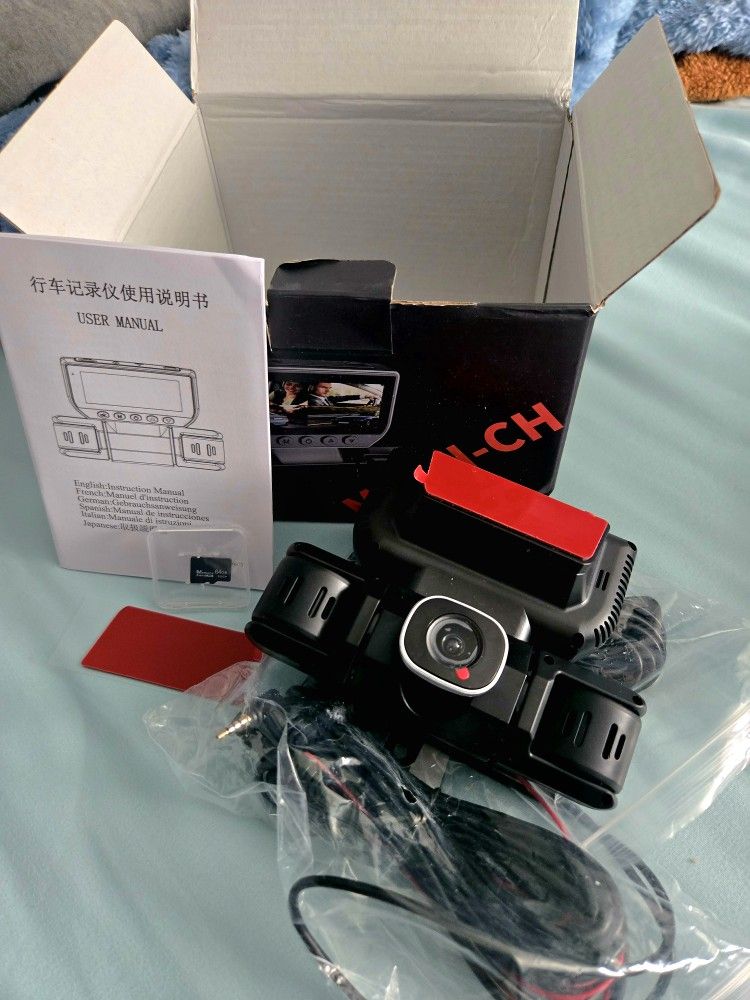 New Open Box Dash Cam