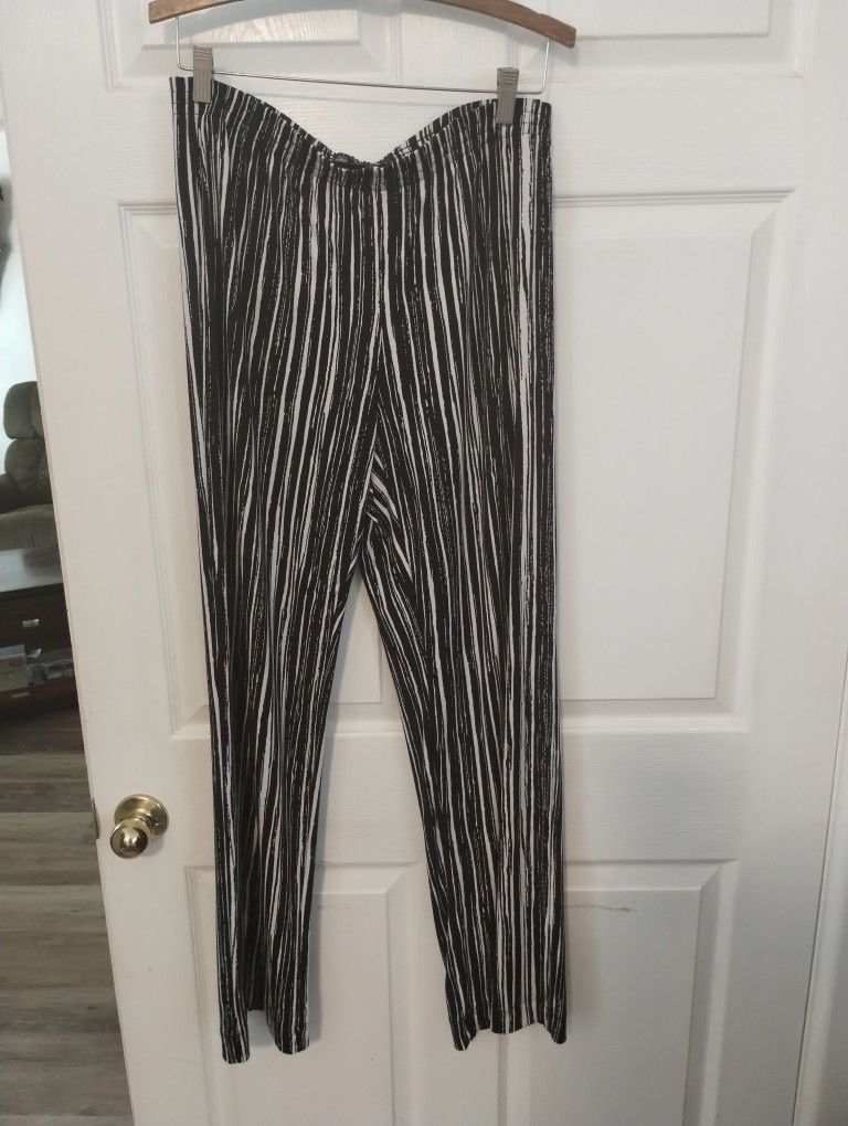 Women's Silky Pull On Pants.