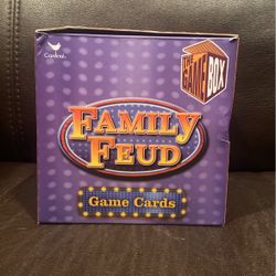 Family Feud Card Game 