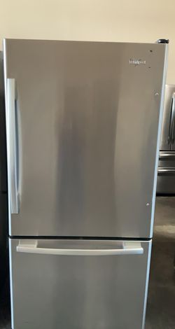 Whirlpool Bottom Freezer Stainless Steel Refrigerator

