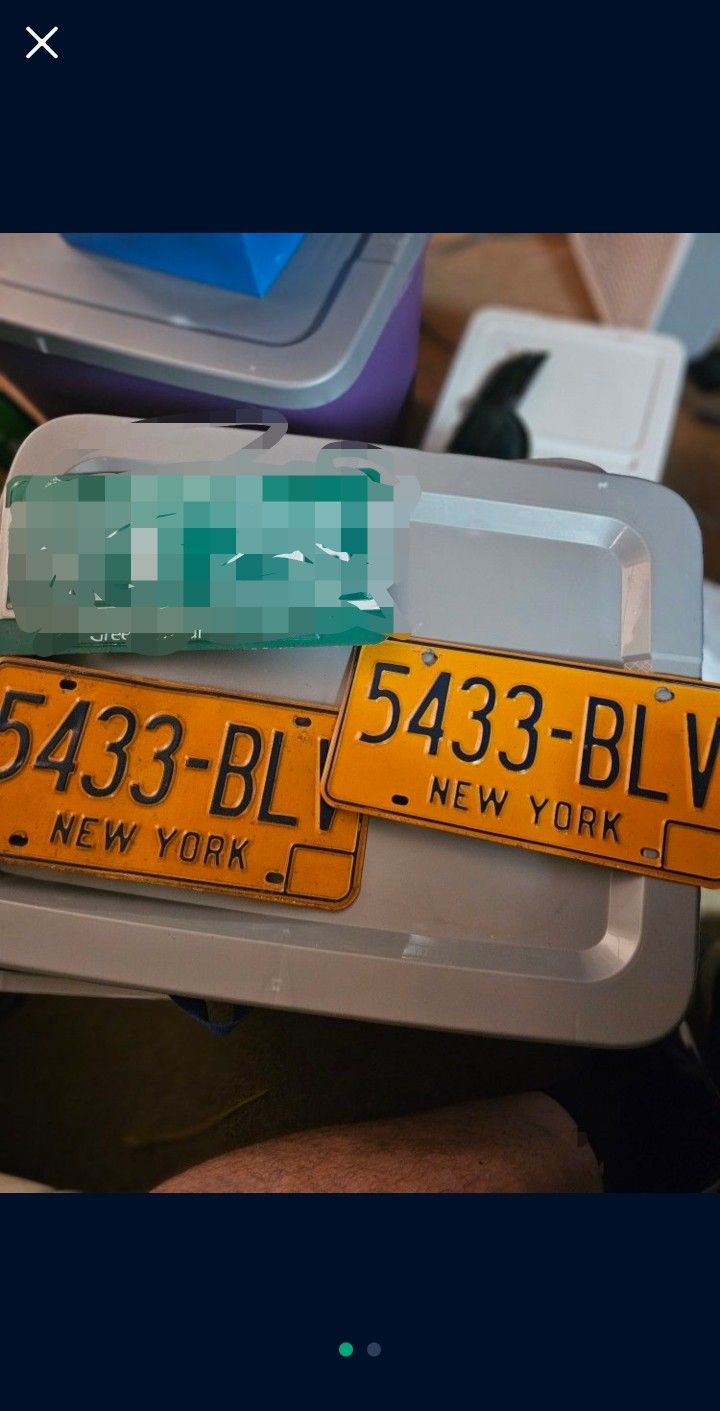 license plates