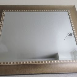 Mirror gold trim