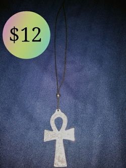 Large Anhk pendant and necklace
